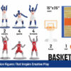 Basketball Guys: Red & Gray vs Blue & White - Image 10