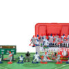 Baseball Guys: Red & Gray vs Blue & White